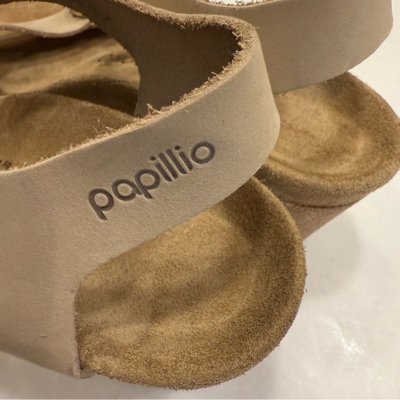 Birkenstock Papillio Soley Leather Wedge Sandals Size US 6-6.5 EU 37 BRAND NEW - Picture 12 of 15